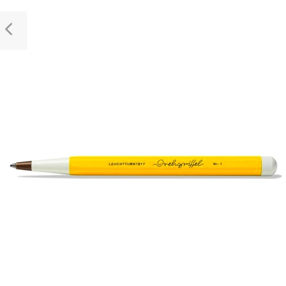 2 Yellow Leuchtturm1917 Drehgriffel Pens,Lemon